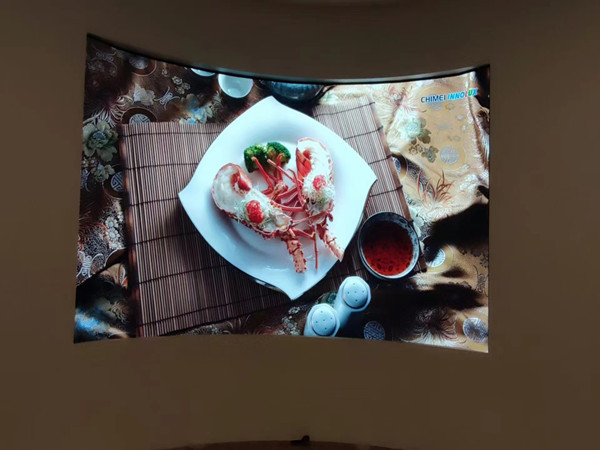阆中室内P2.5弧形LED屏